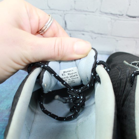 LL BEAN Black Mesh Athletic Classic Sport Workout Sneakers Shoe 8.5 M - Picture 7 of 9